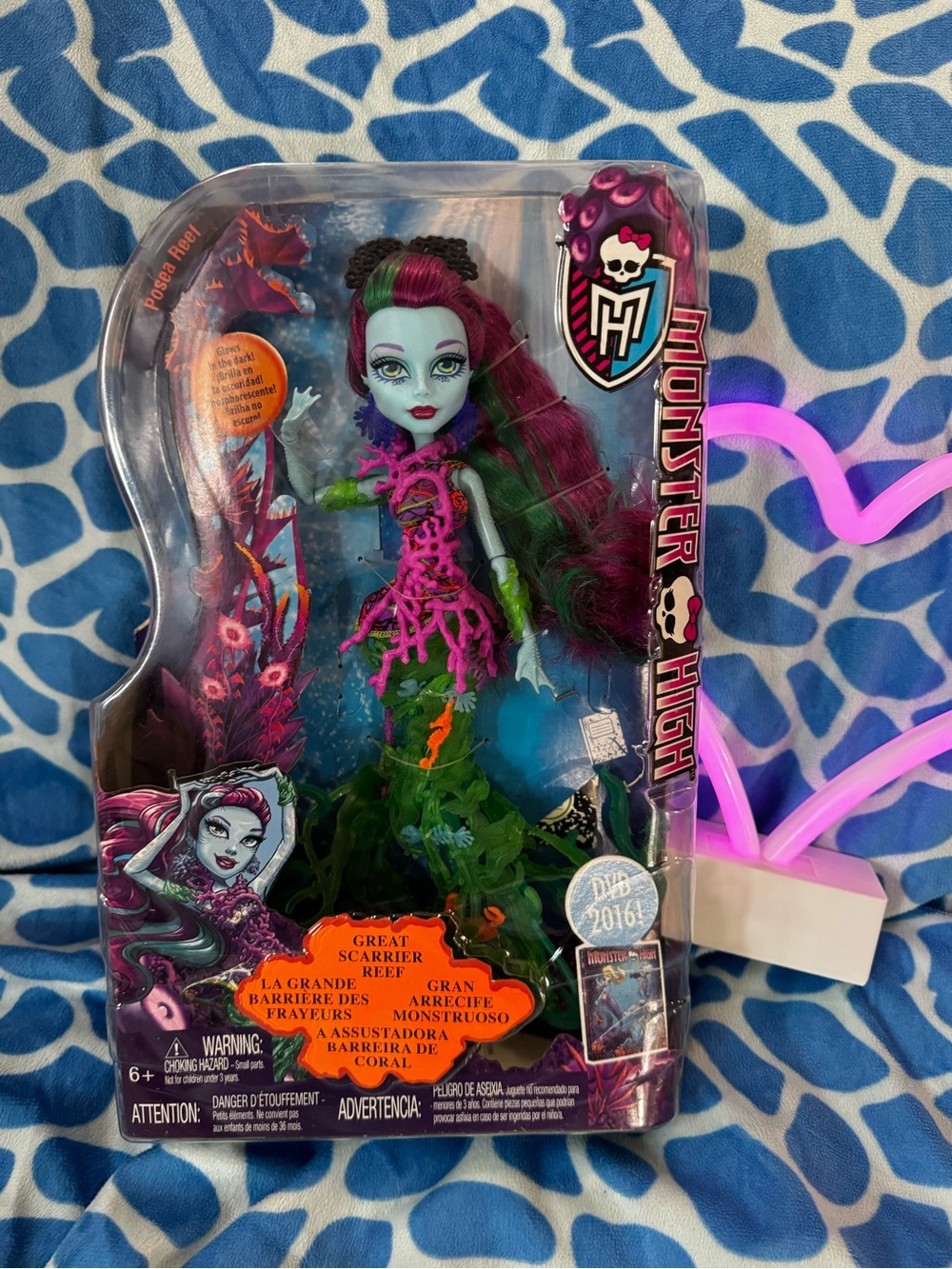 Monster High Great Scarrier Reef Posea Reef Doll by Mattel